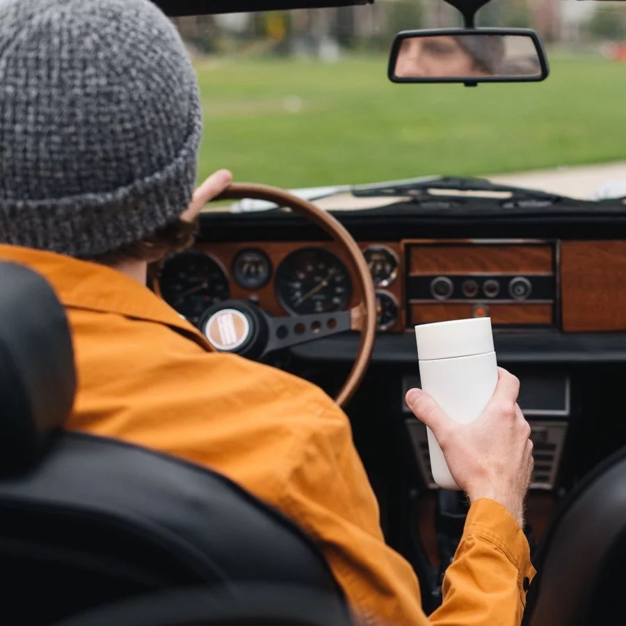 Cestovní termohrnek Fellow Carter Move Mug White 355 ml bílý